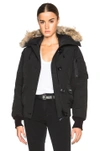 Canada Goose Black Down Chilliwack Bomber Jacket
