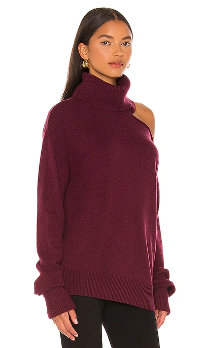 Shop Paige Raundi Sweater In Fig