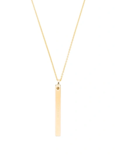 Tom Wood Cube-chain 9kt Gold-plated Sterling-silver Necklace In Gold