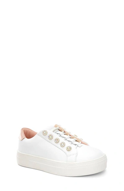 Shop Kurt Geiger Mini Liviah Slip-on Sneaker In White