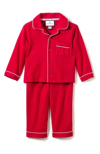 Shop Petite Plume Kids' Red Flannel Two Piece Pajamas