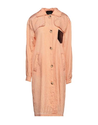 Shop Ebarrito Overcoats In Apricot