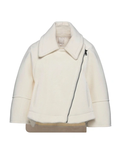 Shop Hotel Particulier Coats In White