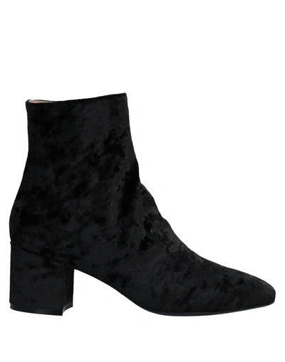 Shop Marco Barbabella Woman Ankle Boots Black Size 7 Textile Fibers