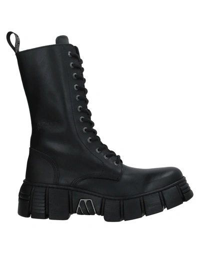 Shop New Rock Man Boot Black Size 7 Soft Leather
