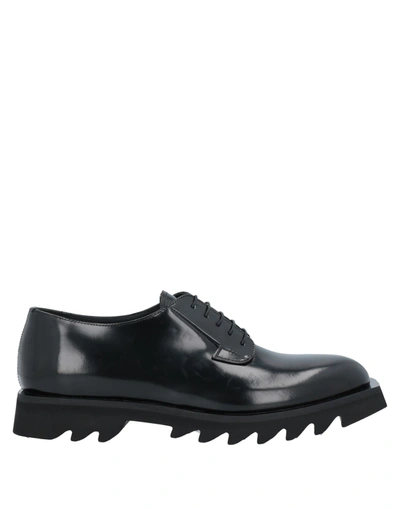 Attimonelli's Lace-up Shoes In Black