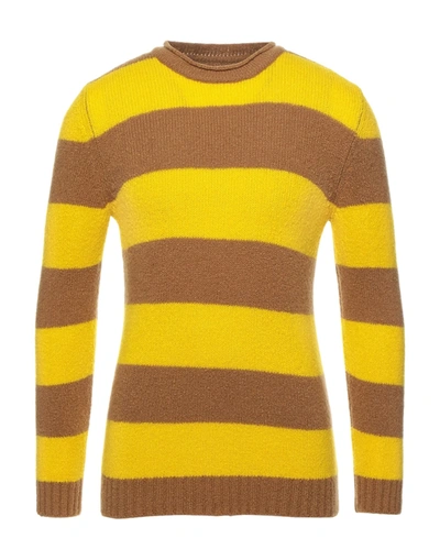 Shop Stilosophy Industry Sweaters In Yellow