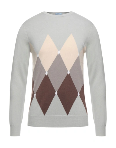 Shop Herman & Sons Sweaters In Light Grey