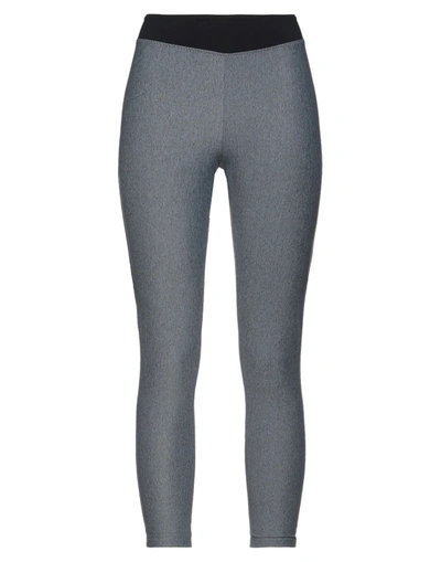 Shop Sàpopa Woman Leggings Lead Size Xs Nylon, Elastane In Grey