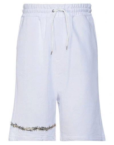 Shop Ihs Man Shorts & Bermuda Shorts White Size Xxs Cotton