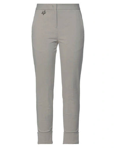 Shop Lorena Antoniazzi Woman Pants Dove Grey Size 6 Cotton, Polyamide, Elastane