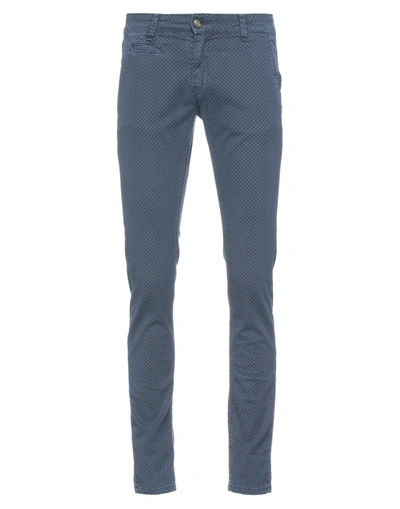 Shop Displaj Pants In Slate Blue