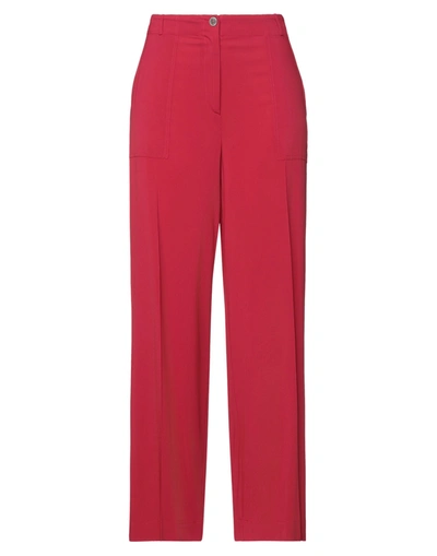 Shop Liviana Conti Woman Pants Red Size 8 Viscose, Elastane