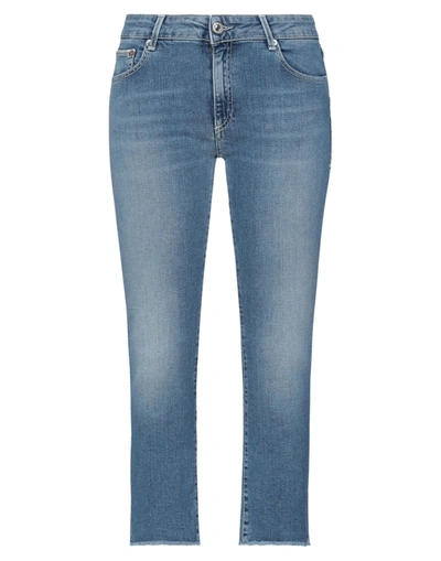 Shop Care Label Woman Jeans Blue Size 31 Cotton, Elastane