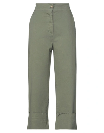 Shop Ouvert Dimanche Pants In Military Green