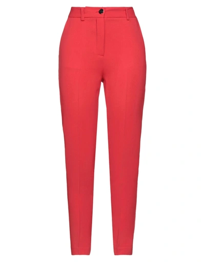 Shop Atos Lombardini Woman Pants Red Size 2 Viscose, Acetate, Elastane