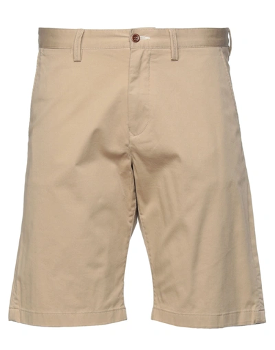 Gant Relaxed Fit Cotton Twill Chino Shorts In Khaki Beige - Beige-neutral In Beige