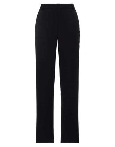 Shop Botondi Couture Woman Pants Black Size 10 Pes - Polyethersulfone, Elastane