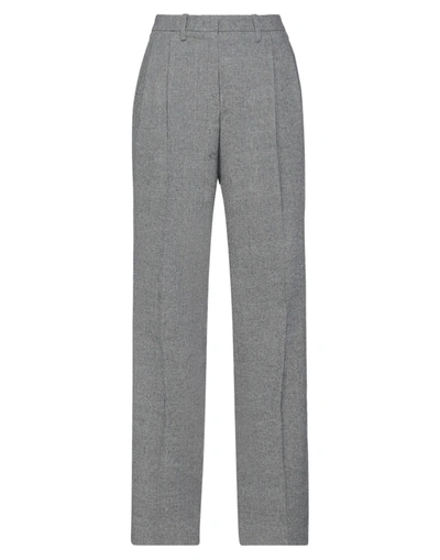 Shop Sly010 Woman Pants Grey Size 8 Polyester, Viscose, Wool, Elastane