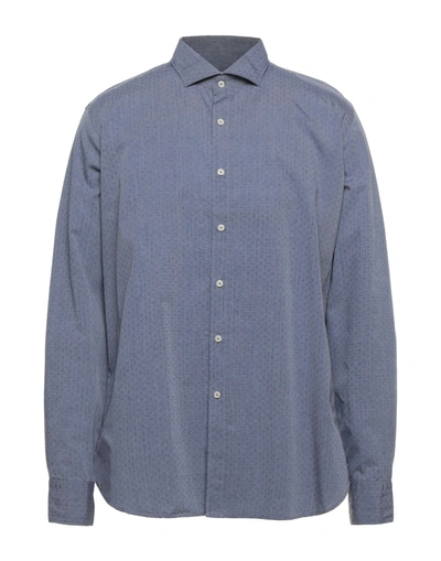 Shop Alea Shirts In Slate Blue