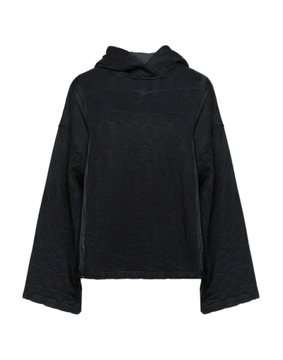 Shop Nike Woman Sweatshirt Black Size Xxl Polyester, Cotton
