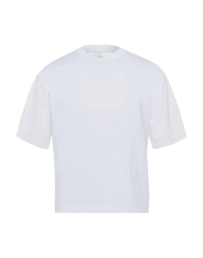 Shop Acne Studios Man T-shirt White Size S Cotton