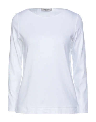 Shop La Fileria T-shirts In White