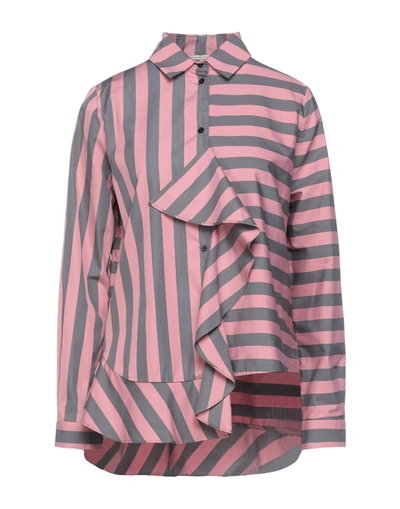 Shop Marco De Vincenzo Shirts In Pastel Pink