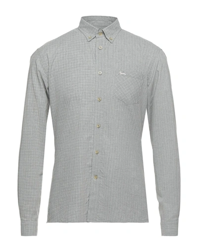 Shop Harmont & Blaine Shirts In Light Grey