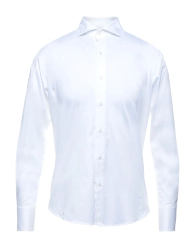 Shop Scervino Street Ermanno Scervino Man Shirt White Size 16 ½ Cotton, Lyocell