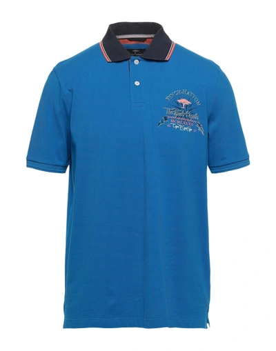 Shop Fynch-hatton® Polo Shirts In Blue
