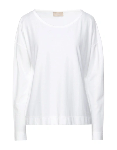 Shop Drumohr T-shirts In White