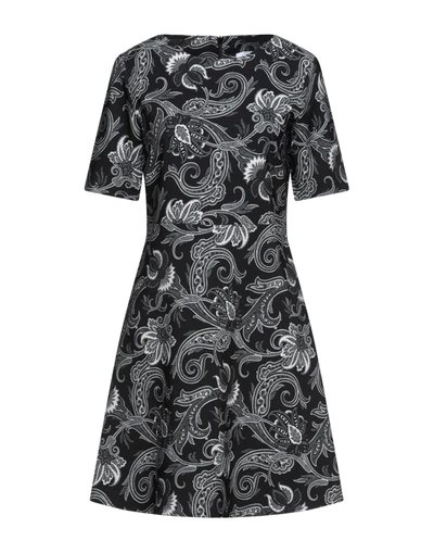 Shop Cafènoir Woman Mini Dress Black Size S Polyester, Elastane