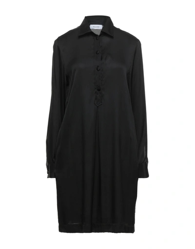 Shop Aglini Short Dresses In Black