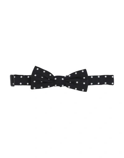 Shop Dolce & Gabbana Man Ties & Bow Ties Black Size - Silk