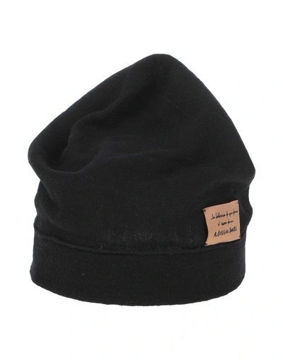 Shop Alessia Santi Hats In Black