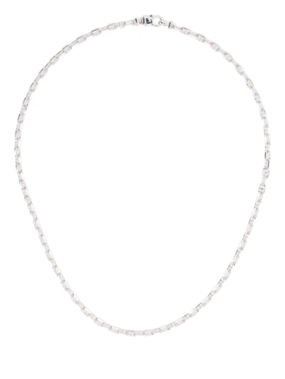 Shop Tom Wood Cable Sterling-silver Chain Necklace In 银色