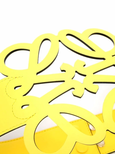 Shop Loewe Belts Yellow