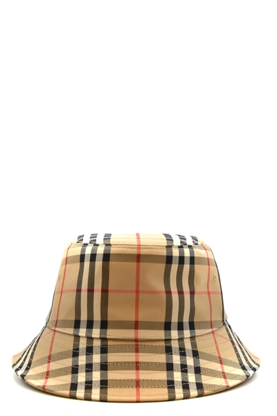 Shop Burberry Hats In Beige
