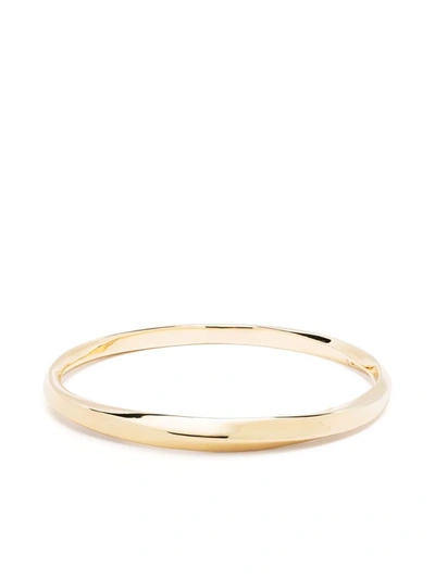 Tom Wood Infinity 9kt Gold-plated Bangle In Gold
