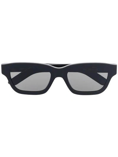 Shop Retrosuperfuture Milano Rectangle-frame Sunglasses In Schwarz