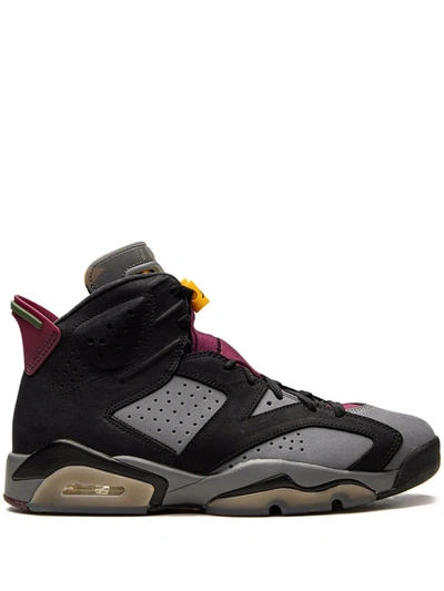 Shop Jordan Air  6 Retro "bordeaux" Sneakers In Black