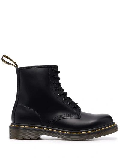 Shop Dr. Martens' 1460 Smooth-leather Boots In Schwarz