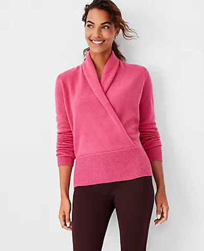Ann Taylor Cashmere Wrap Sweater Sweaters