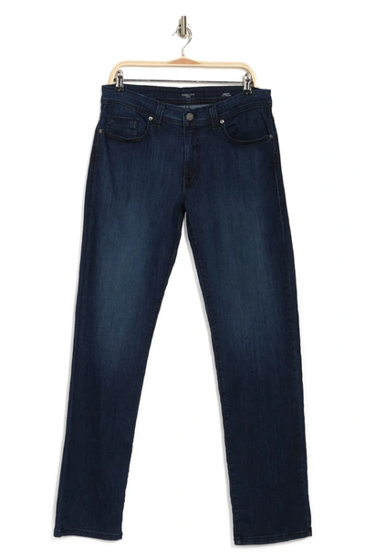 Shop Fidelity Jimmy Slim Straight Leg Jeans In Archer Blue