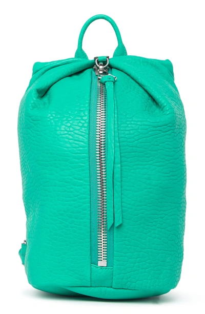 Shop Aimee Kestenberg Tamitha Leather Backpack In Earth Green Bubble Lamb