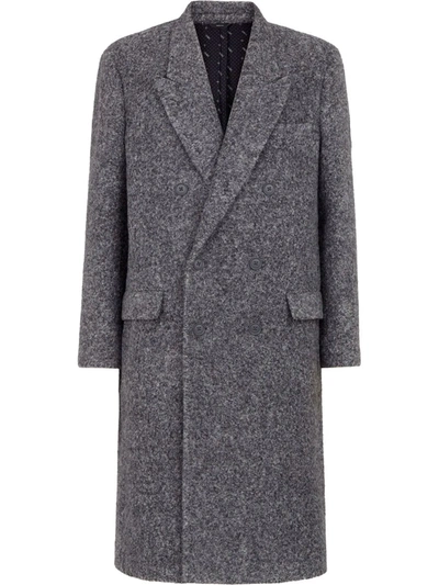 DOUBLE-BREATED BUTTON COAT