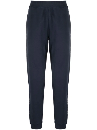 Sunspel Elasticated-waist Trousers In 蓝色