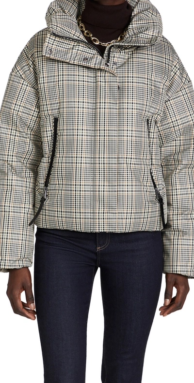 Mackage Mylah Cropped Plaid Puffer Jacket In Multi | ModeSens