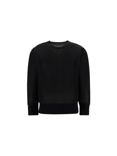 Shop Valentino Men's Black Other Materials Sweatshirt
